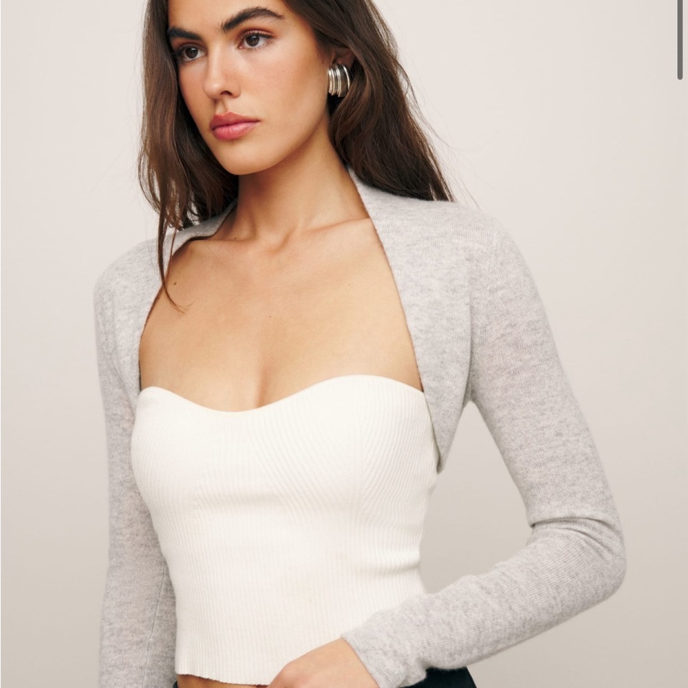 Reformation Maika Cashmere Shrug
